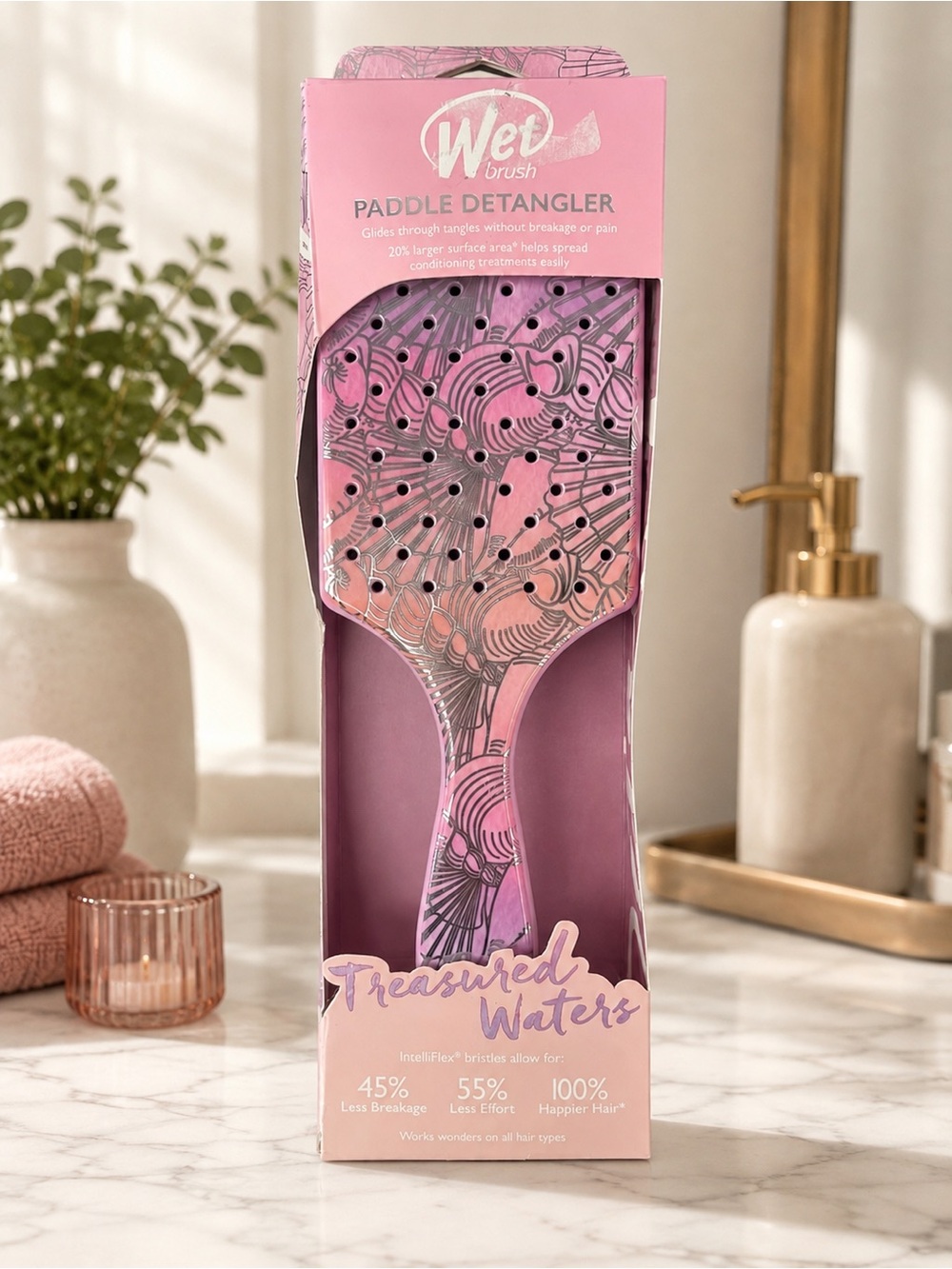 Wet brush Treasurered waters Detangler